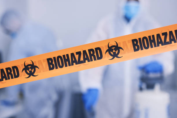 Professional Crime Scene Cleanup technician working in Young America, IN